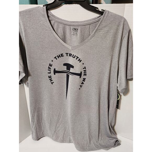 The Life, The Truth, The way Christian t-shirt Faith based top Womens XXXL (22) - Picture 1 of 3